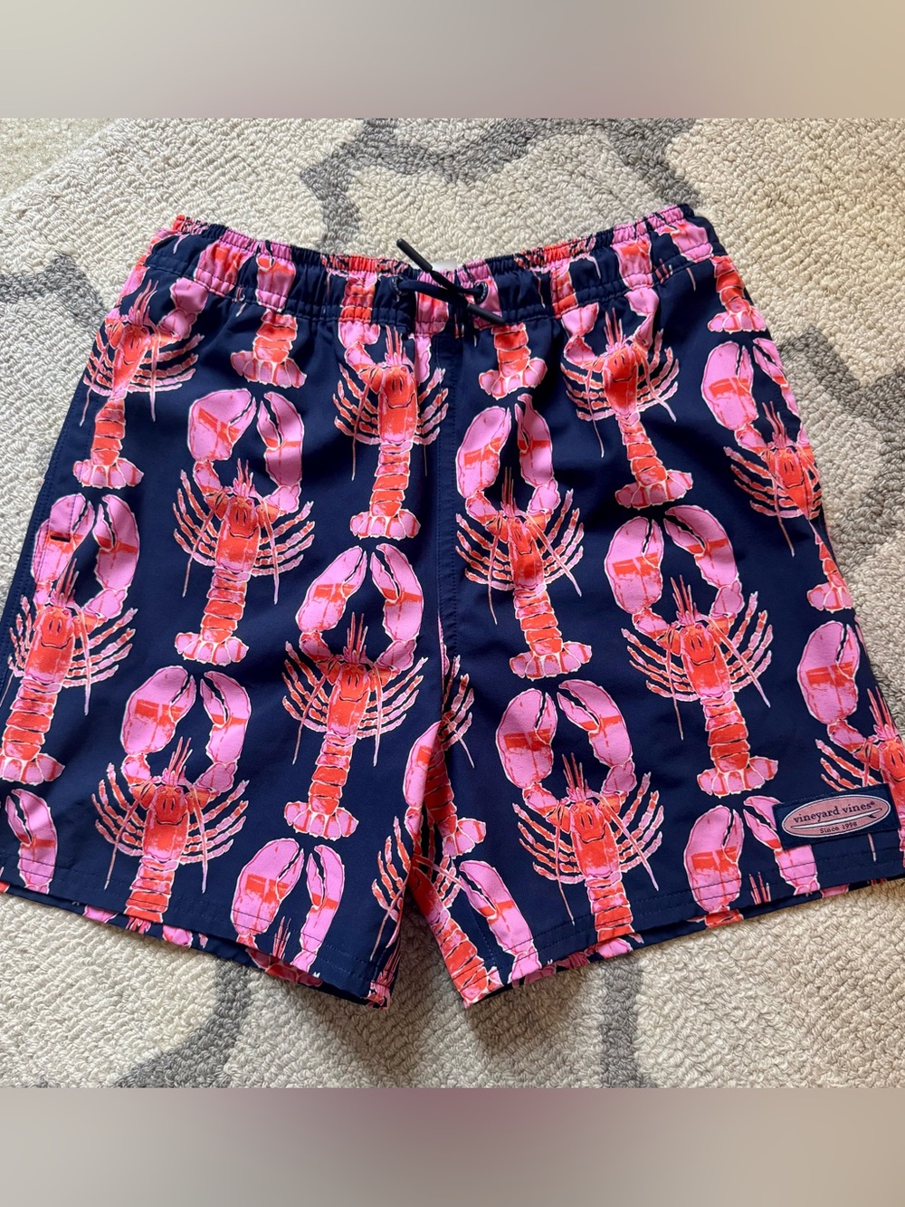 Vineyard Vines- Boy’s Lobster Print Swim Shorts